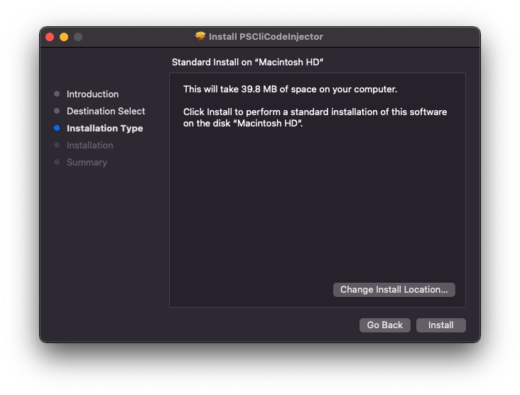 PSCliCodeInjector installer